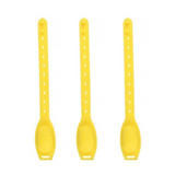 Kit com 3 Pulseiras de Silicone - Proteção ao alcance das mãos